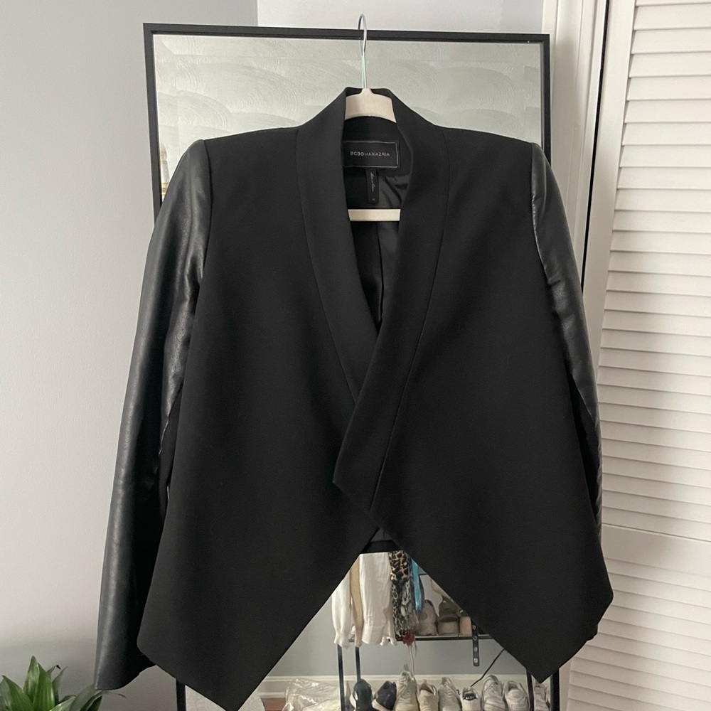 Leather Jacket Blazer